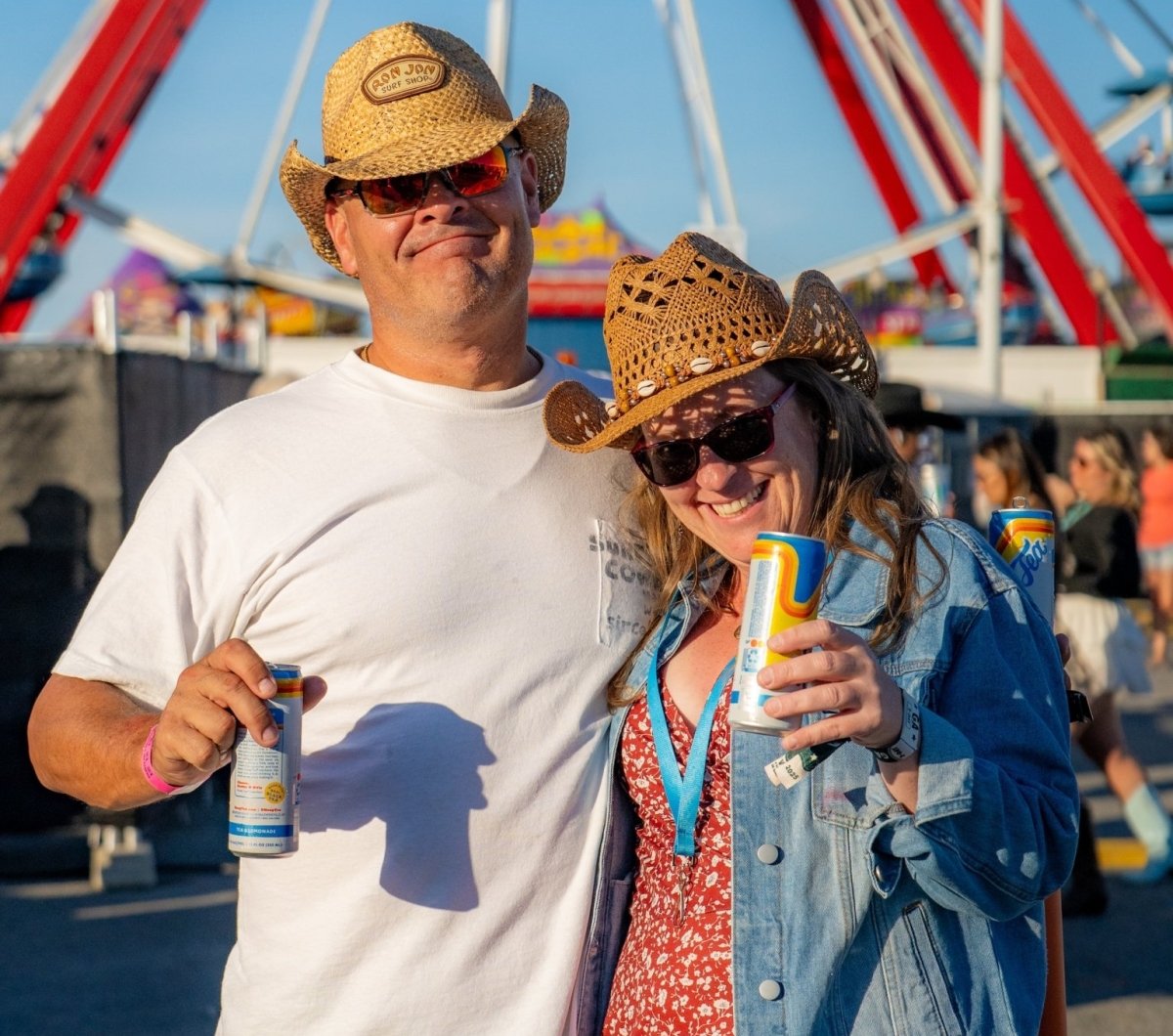 Country Calling Festival goers at Country Calling